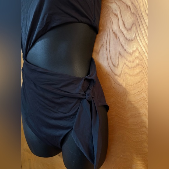 Zimmermann Black Juniper Scarf Cut Out Swimsuit - Picture 5 of 11